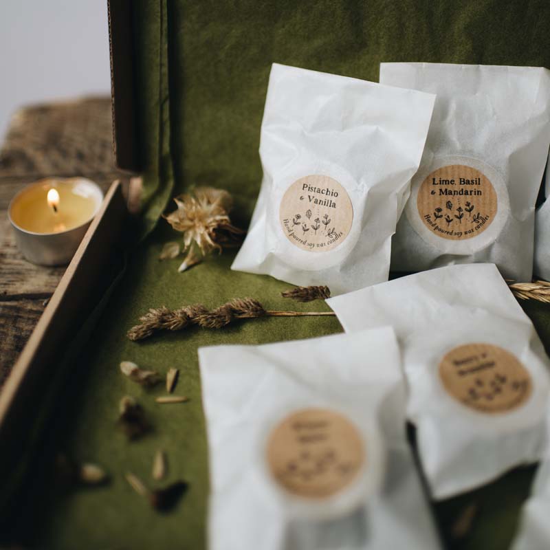 tealight sample box