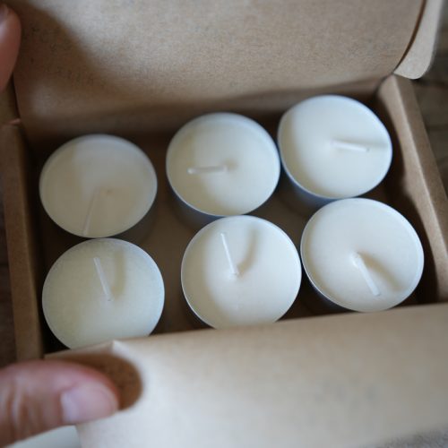 soy wax tealights